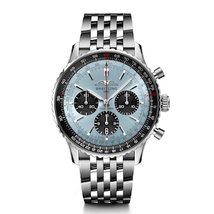 Breitling Navitimer B01 Chronograph 43 Stainless Steel Ice Blue Watch