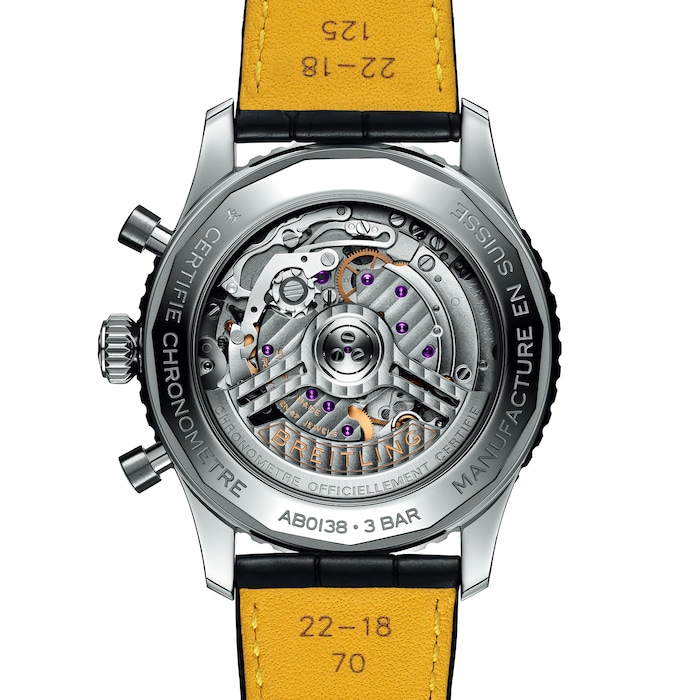 Breitling Navitimer B01 Chronograph 43mm Mens Watch Silver