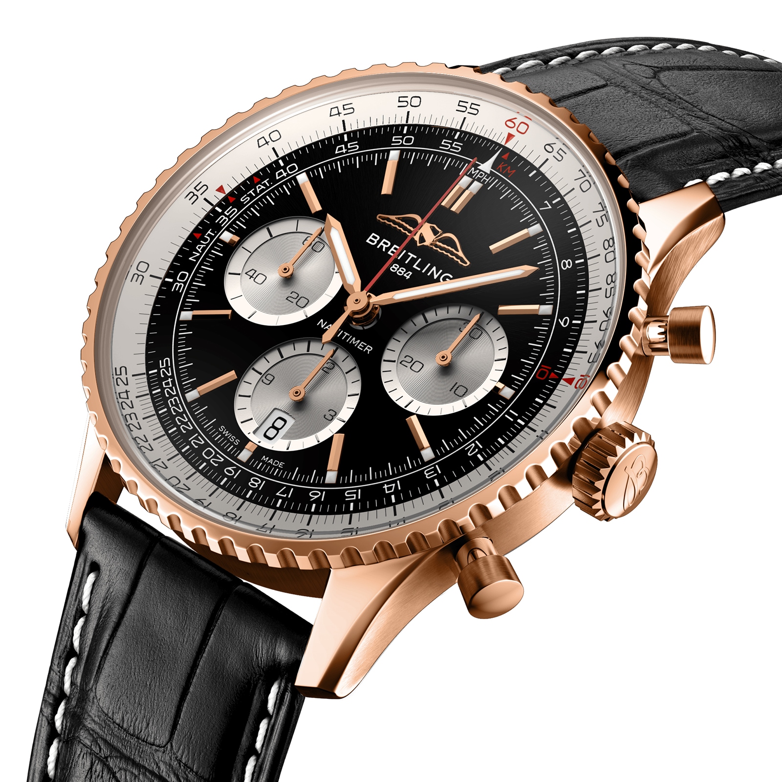 Breitling Navitimer B01 Chronograph 43 Black Watch Breitling Navitimer B01 Chronograph 43 Black Watch