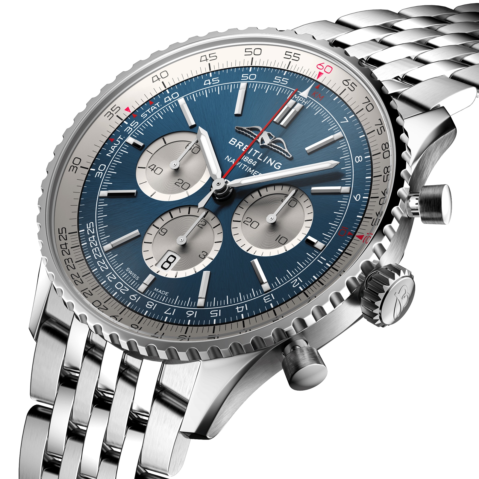 Breitling Navitimer B01 Chronograph 46 Stainless Steel Watch