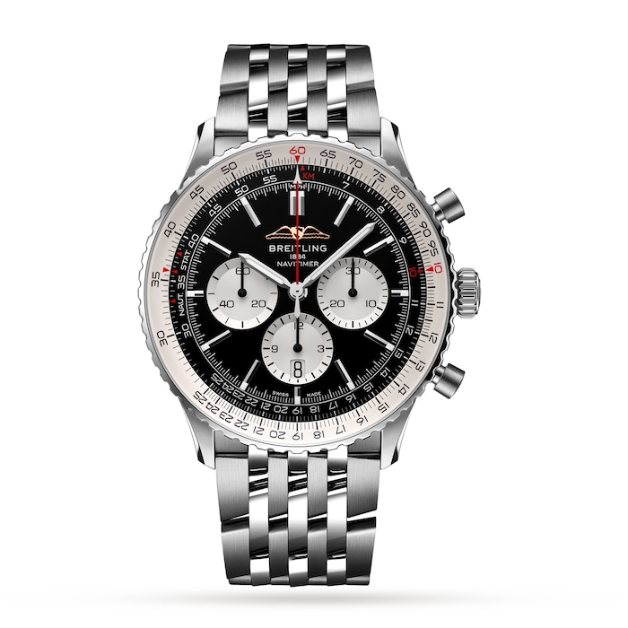 Breitling Navitimer B01 Chronograph 46 Stainless Steel Watch