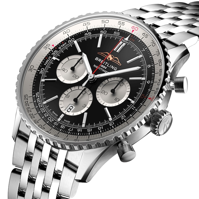 Breitling Navitimer B01 Chronograph 46 Stainless Steel Watch