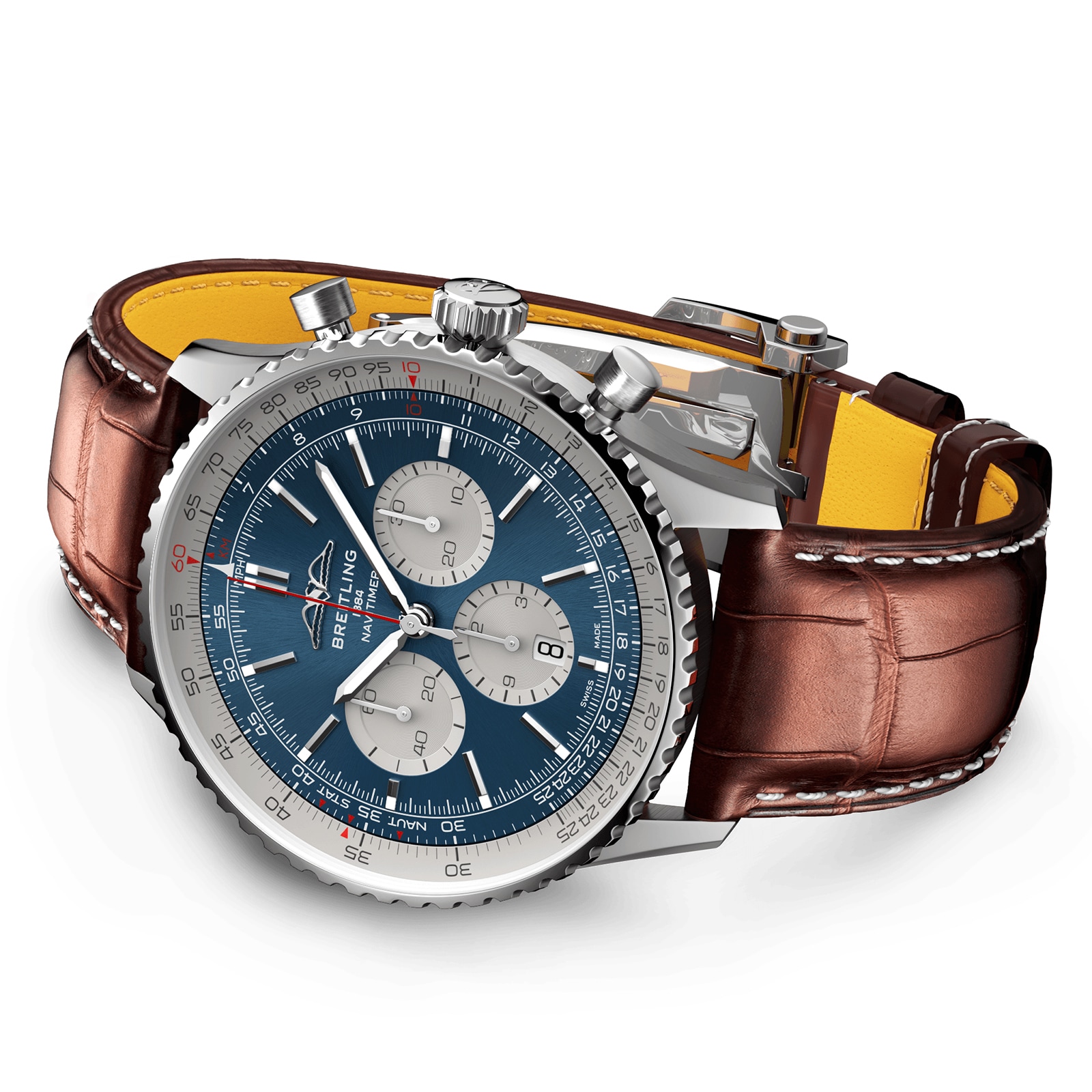 Breitling Navitimer B01 Chronograph 46 Stainless Steel Watch