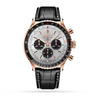 Breitling Navitimer B01 Chronograph 46 18k Red Gold Watch