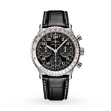 Breitling Navitimer B02 Chronograph Cosmonaute 41mm Mens Watch Leather