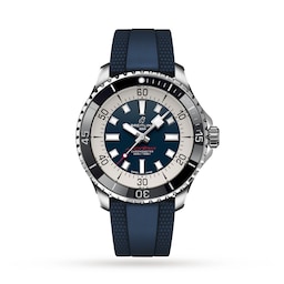 17532117 - Superocean Automatic 44 Stainless Steel Rubber Strap Watch