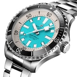 Breitling Superocean 44mm Mens Watch Turquoise