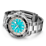 Breitling Superocean 44mm Mens Watch Turquoise
