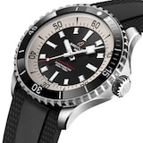 Breitling Superocean Automatic 42 Stainless Steel Rubber Strap
