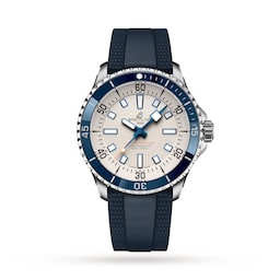 17532129 - Superocean Automatic 42 Stainless Steel Rubber Strap Watch
