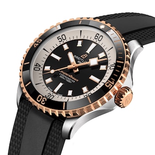 Breitling Superocean Automatic 42 Stainless Steel & 18k Red Gold Watch