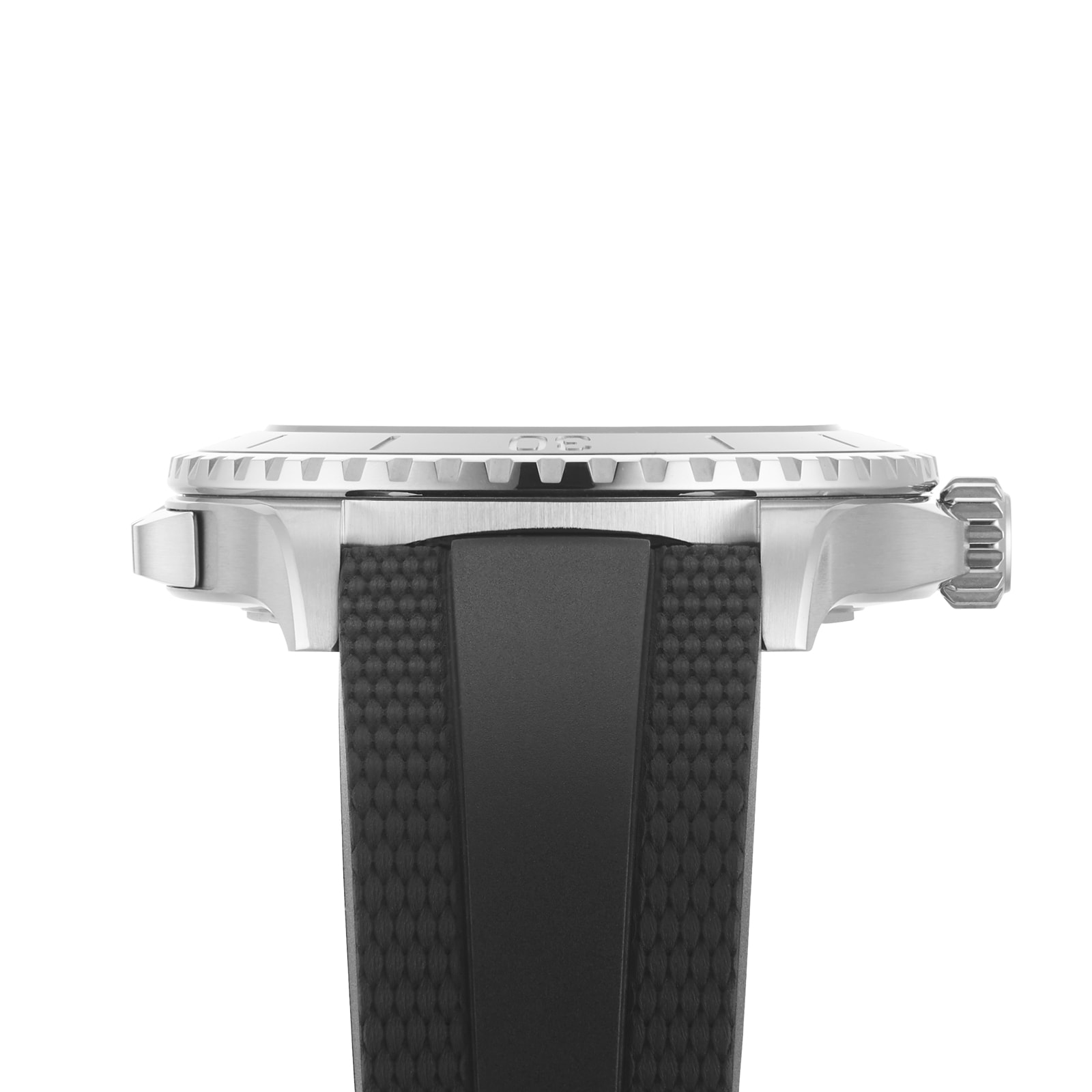 Breitling Superocean Automatic 46 Stainless Steel Rubber Strap Watch Breitling Superocean Automatic 46 Stainless Steel Rubber Strap Watch