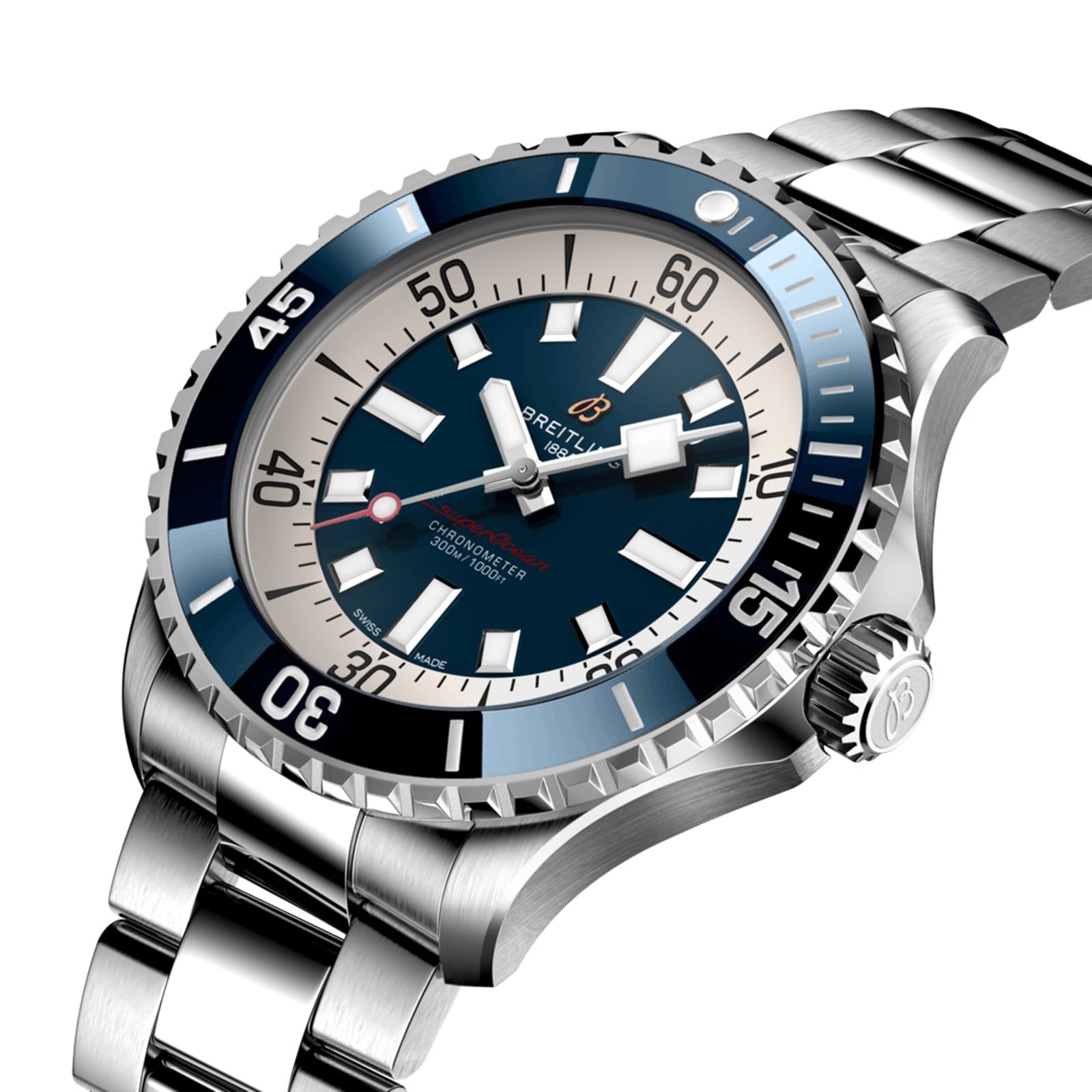 Breitling Superocean Automatic 46 Stainless Steel Watch Breitling Superocean Automatic 46 Stainless Steel Watch