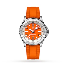 17532141 - Superocean Automatic 36 Stainless Steel Rubber Strap Watch