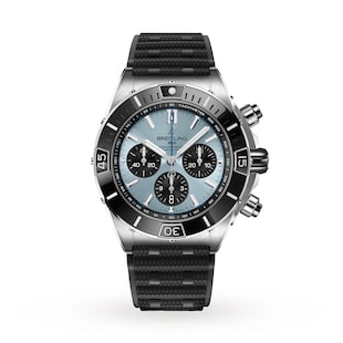 Breitling Super Chronomat B01 44 Stainless Steel & Platinum - Ice Blue Watch