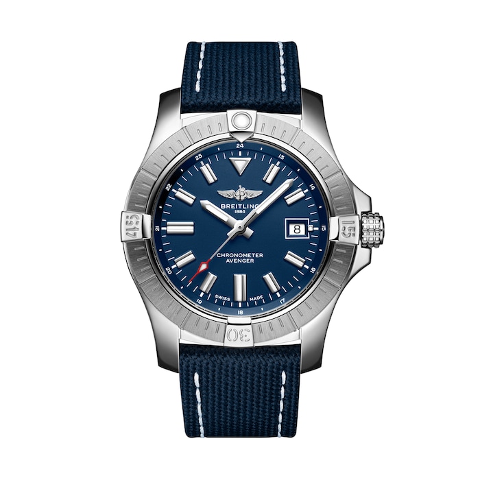 Breitling Avenger Automatic 43 Stainless Steel - Blue Watch