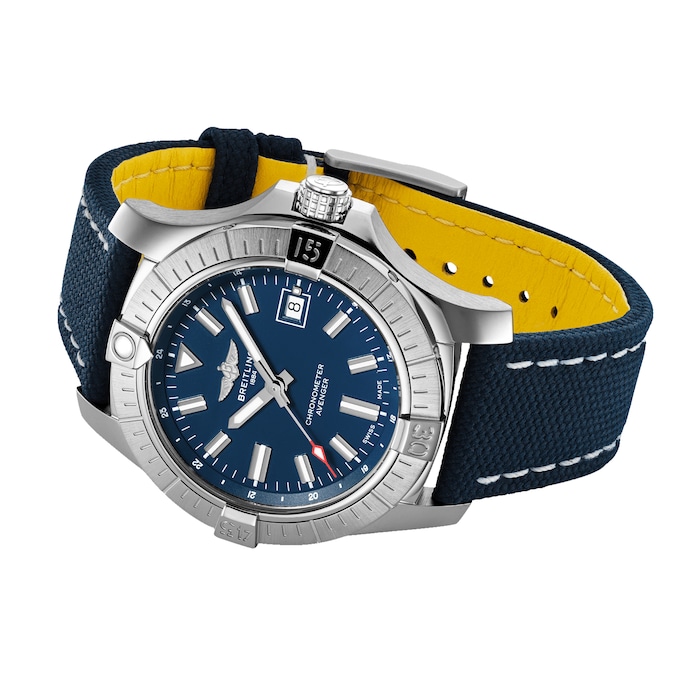 Breitling Avenger Automatic 43 Stainless Steel - Blue Watch