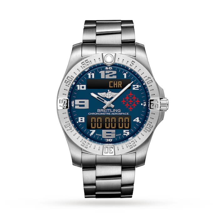 Breitling Aerospace Red Arrows Titanium 43 - Blue Watch