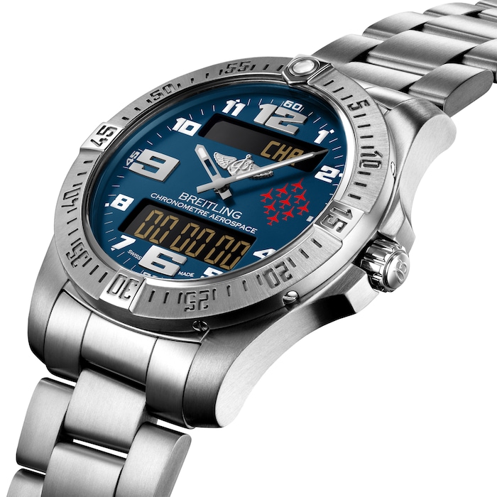 Breitling Aerospace Red Arrows Titanium 43 - Blue Watch