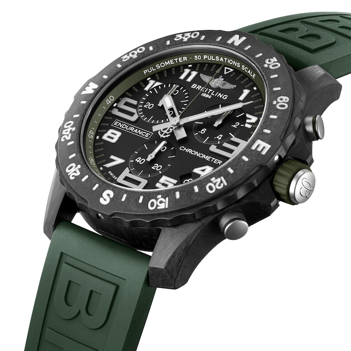 Breitling Endurance Pro 44mm Mens Watch Green