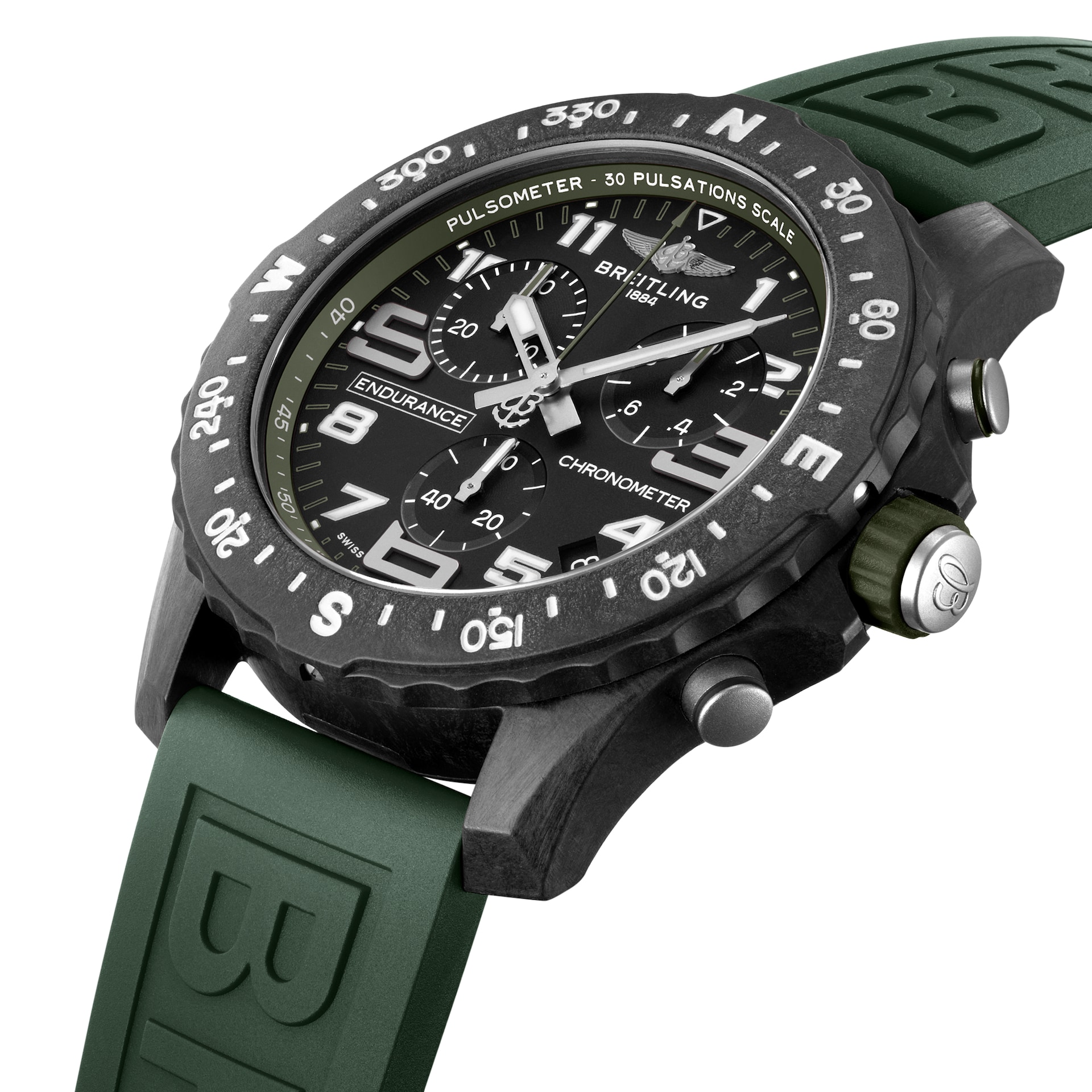 Breitling Endurance Pro 44 Green Watch