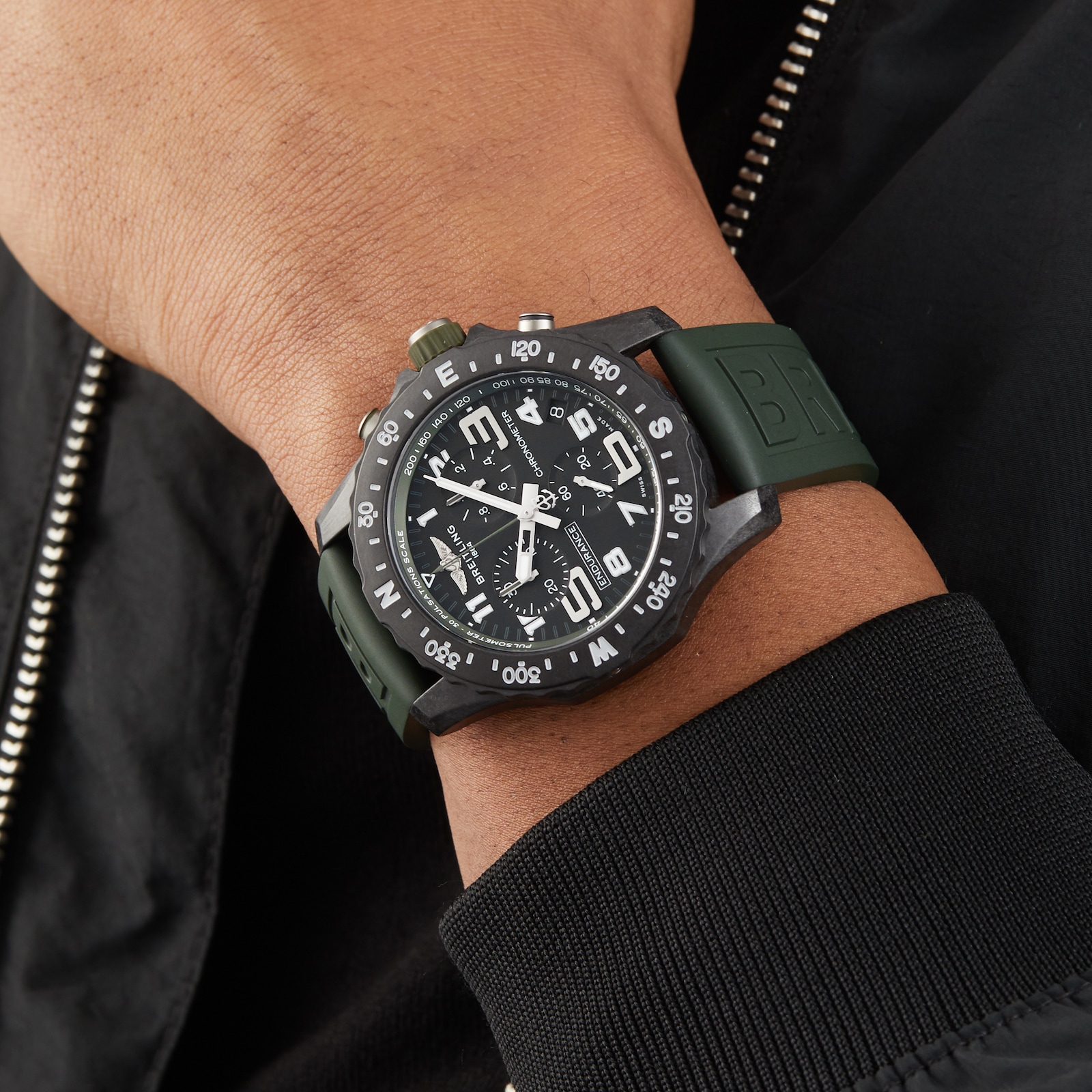 Breitling Endurance Pro 44 Green Watch