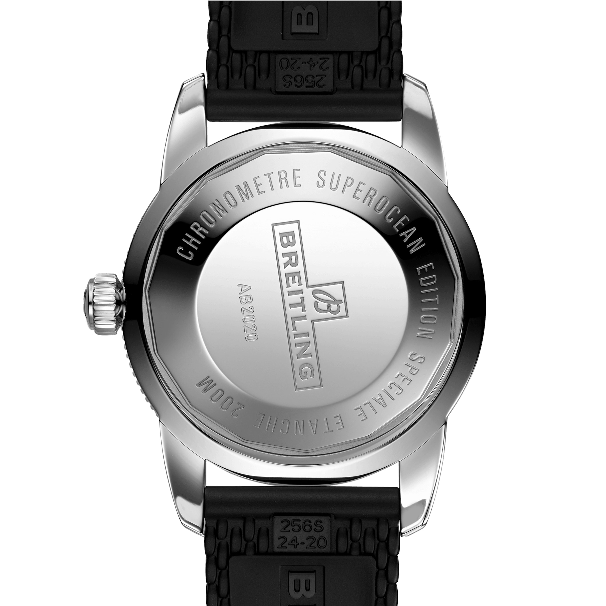 Breitling Superocean Heritage B20 Automatic 46 Stainless Steel Rubber Strap Watch Breitling Superocean Heritage B20 Automatic 46 Stainless Steel Rubber Strap Watch