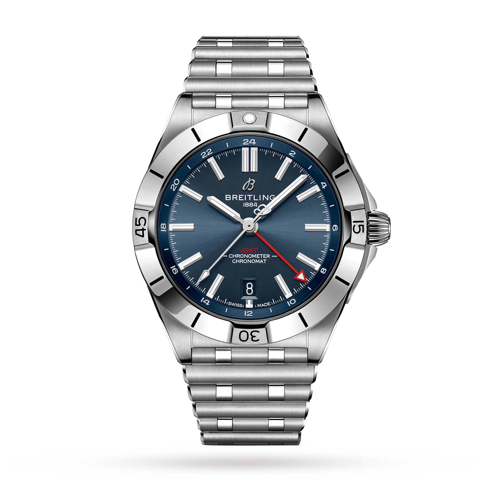 Breitling Chronomat Automatic GMT 40 Blue Dial Watch Breitling Chronomat Automatic GMT 40 Blue Dial Watch