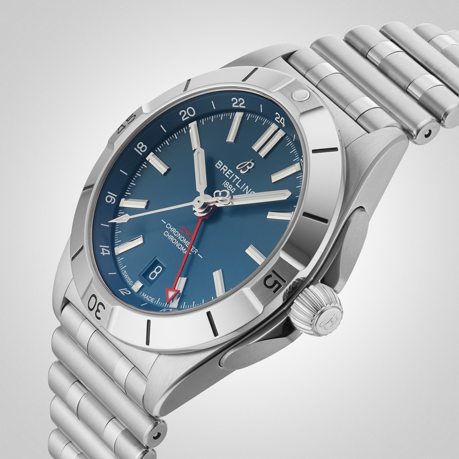 Breitling Chronomat Automatic GMT 40 Blue Dial Watch Breitling Chronomat Automatic GMT 40 Blue Dial Watch