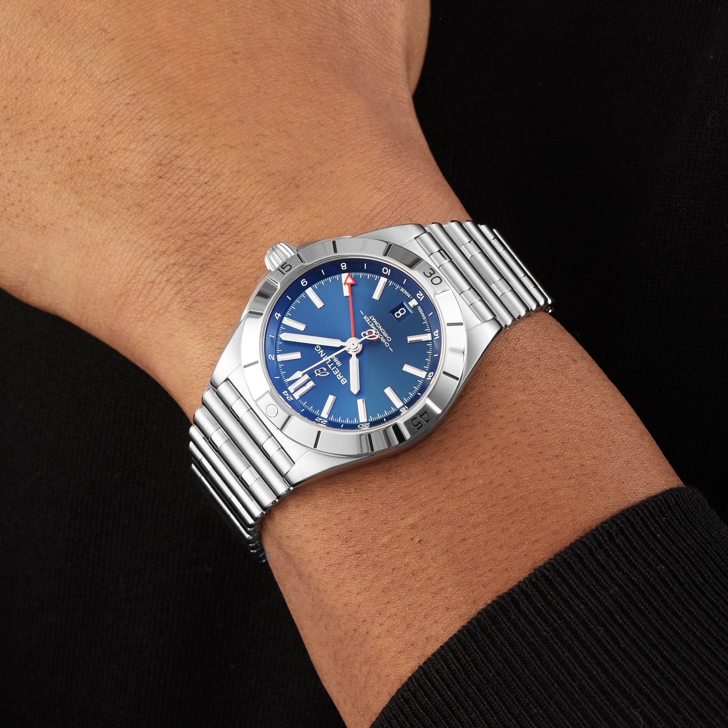 Blue face shop breitling watch