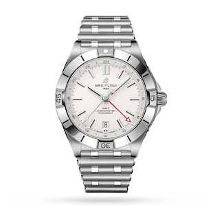 Breitling Chronomat Automatic GMT 40 White Dial Watch