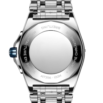 Breitling Super Chronomat Automatic 38 Blue Stainless Steel Bracelet Watch Breitling Super Chronomat Automatic 38 Blue Stainless Steel Bracelet Watch