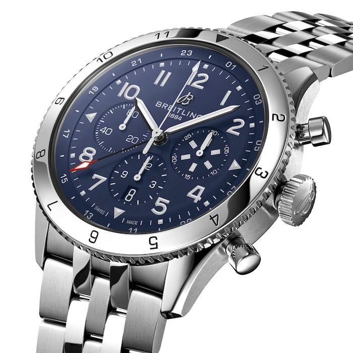 Breitling Super AVI B04 Chronograph GMT 46 Tribute to Vought F4U Corsair Watch