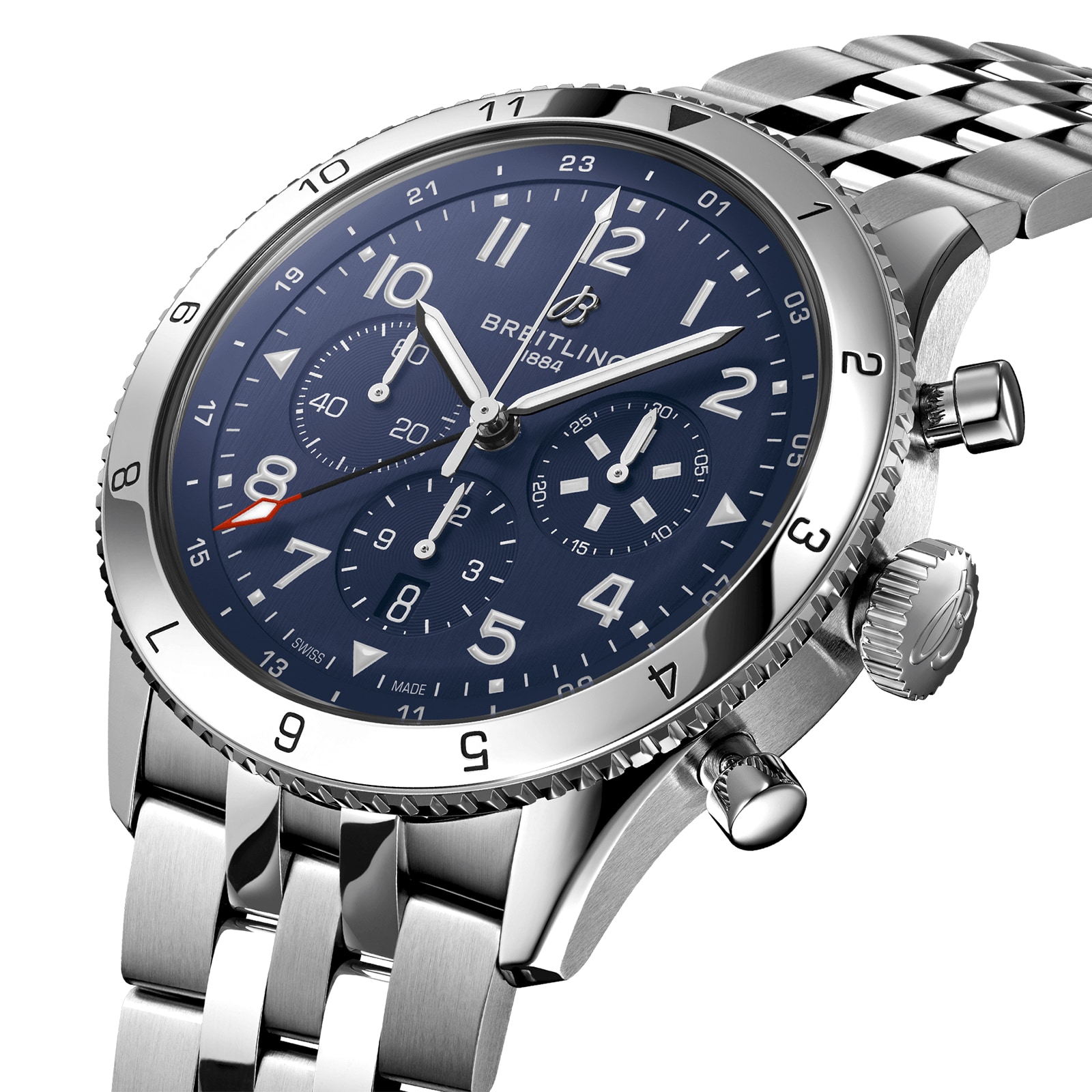 Breitling Super AVI B04 Chronograph GMT 46 Tribute to Vought F4U Corsair Watch