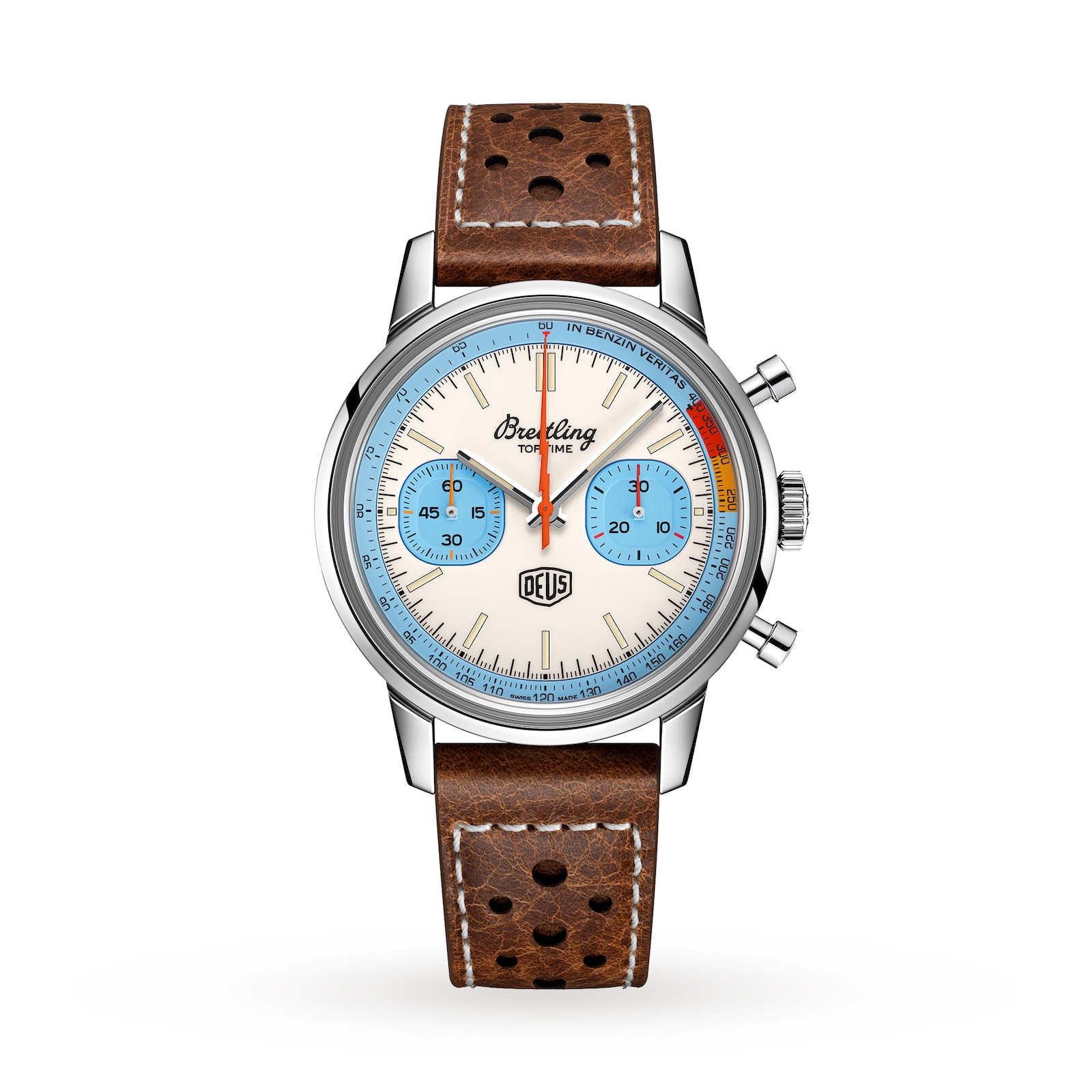 Breitling Top Time Deus 41 Stainless Steel - White Watch