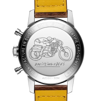 Breitling Top Time Deus 41 Stainless Steel - White Watch