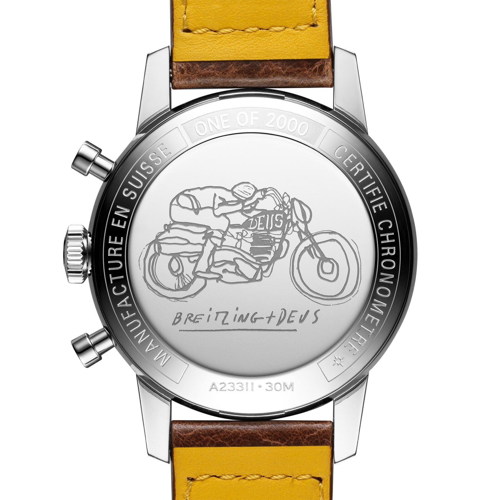 Breitling Top Time Deus 41 Stainless Steel - White Watch