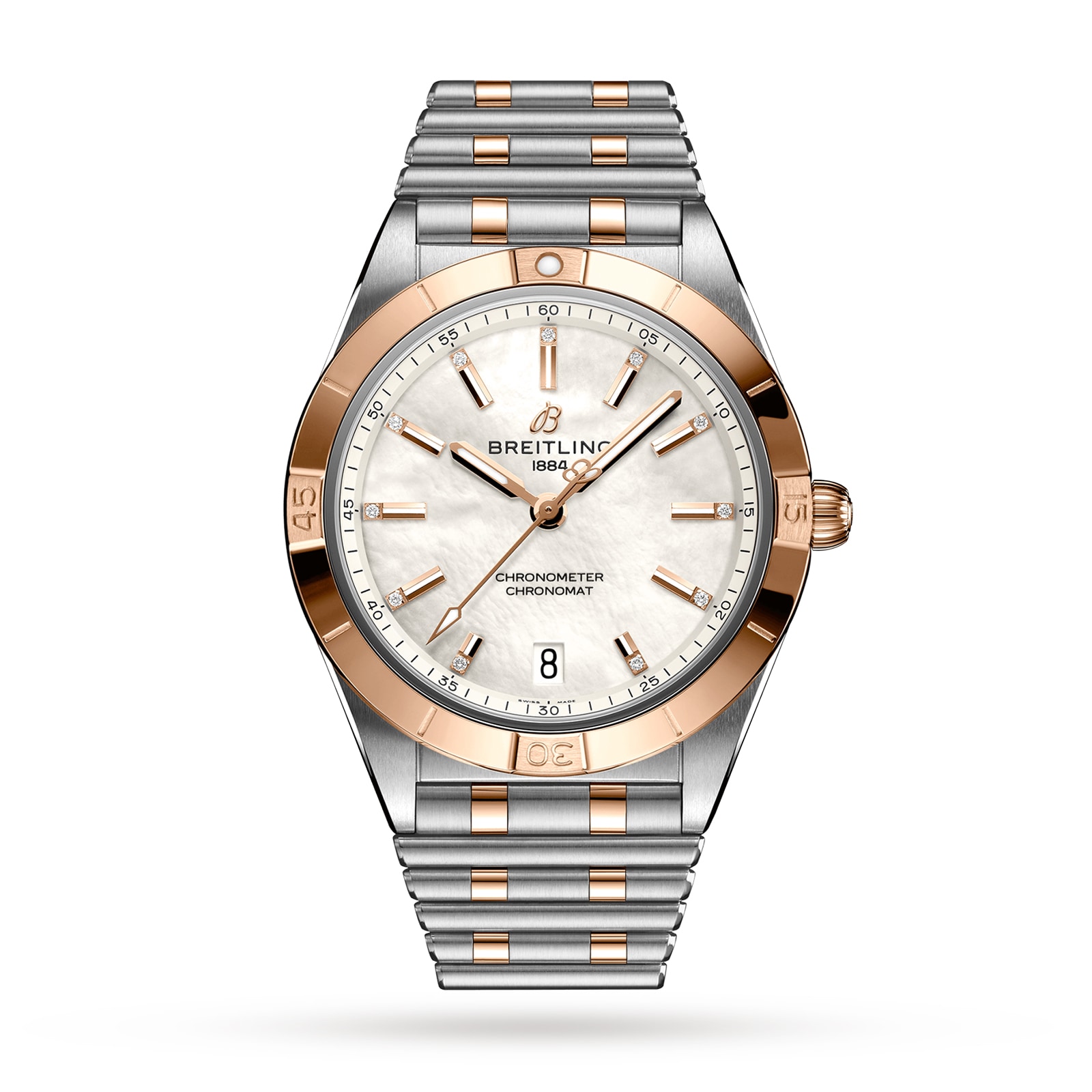 Breitling Chronomat Automatic 36 Stainless Steel & 18k Red Gold Watch
