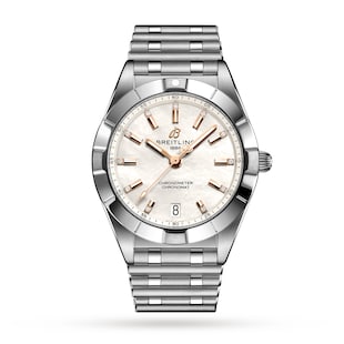 Breitling Chronomat 32 Stainless Steel Mother of Pearl Watch