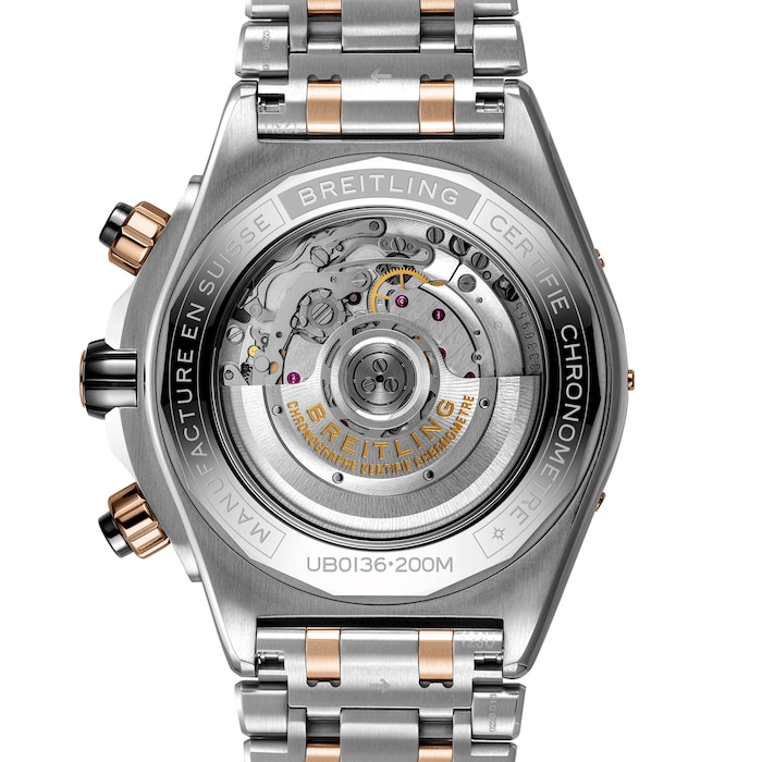Breitling Super Chronomat B01 44 Stainless Steel & 18k Red Gold Watch