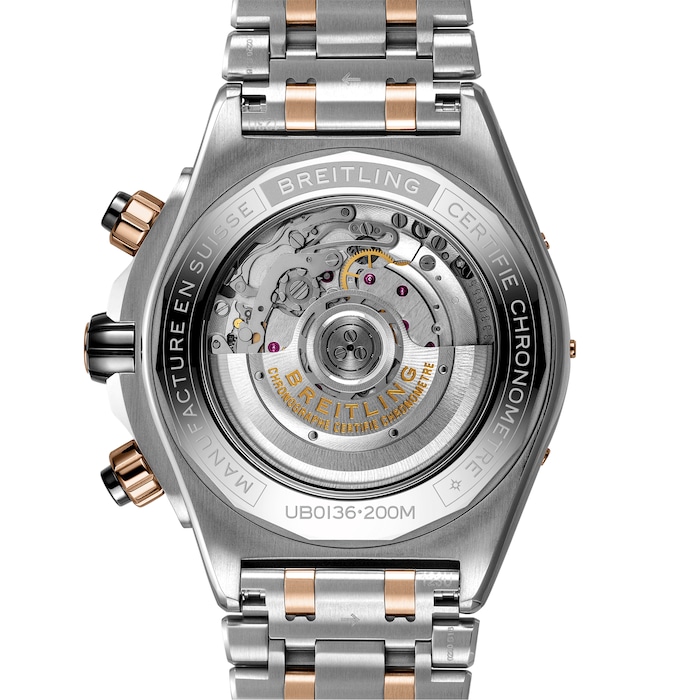 Breitling Super Chronomat B01 44 Stainless Steel & 18k Red Gold Watch