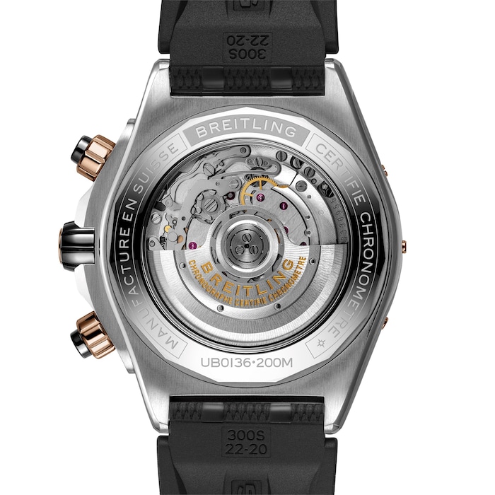 Breitling Super Chronomat B01 44mm Mens Watch Black