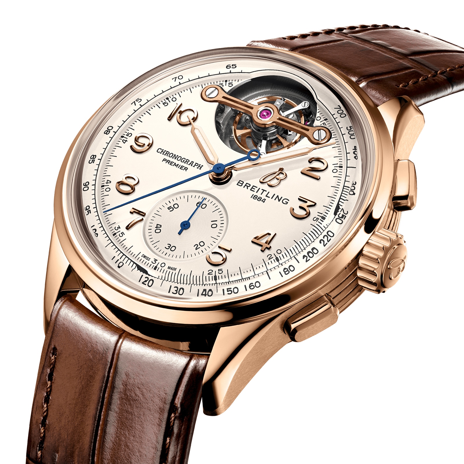 Breitling Premier B21 Chronograph Tourbillon 42 Léon Breitling Watch Breitling Premier B21 Chronograph Tourbillon 42 Léon Breitling Watch