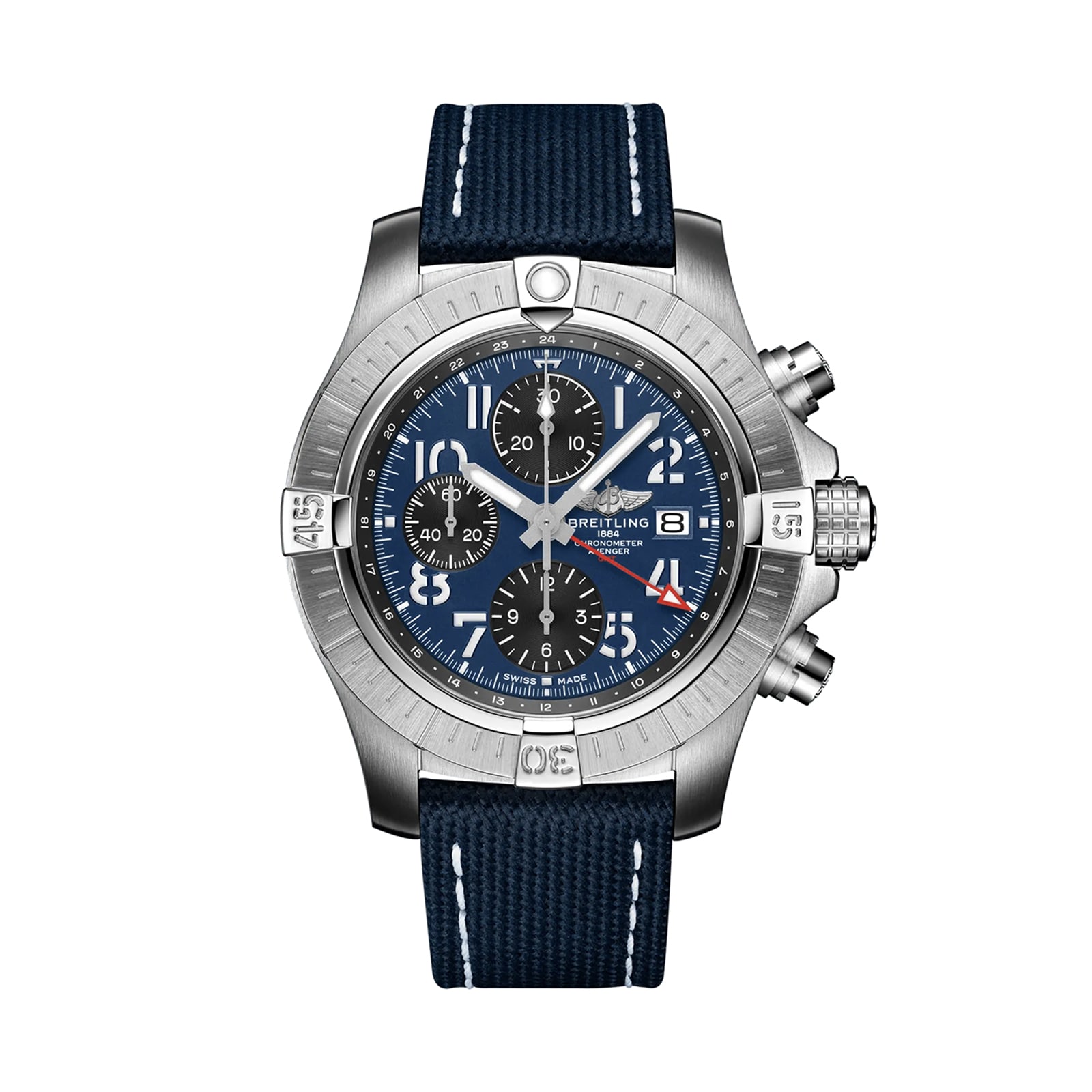 Breitling Avenger Chronograph 45mm Mens Watch Blue Breitling Avenger Chronograph 45mm Mens Watch Blue