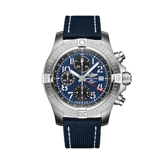 Breitling Avenger Chronograph 45mm Mens Watch Blue