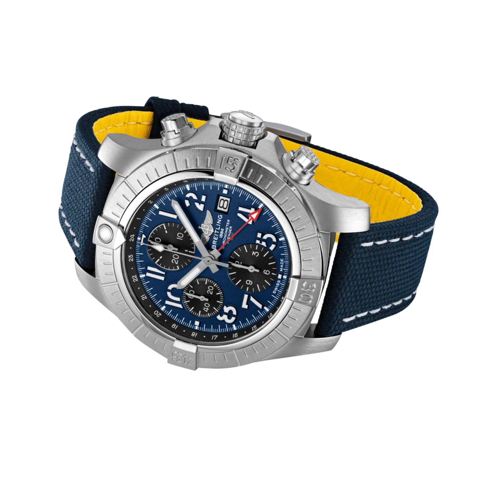 Breitling Avenger Chronograph 45mm Mens Watch Blue