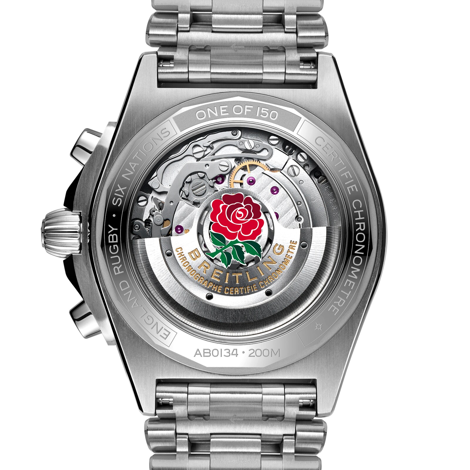 Breitling Chronomat B01 42 Six Nations Limited Edition England Watch