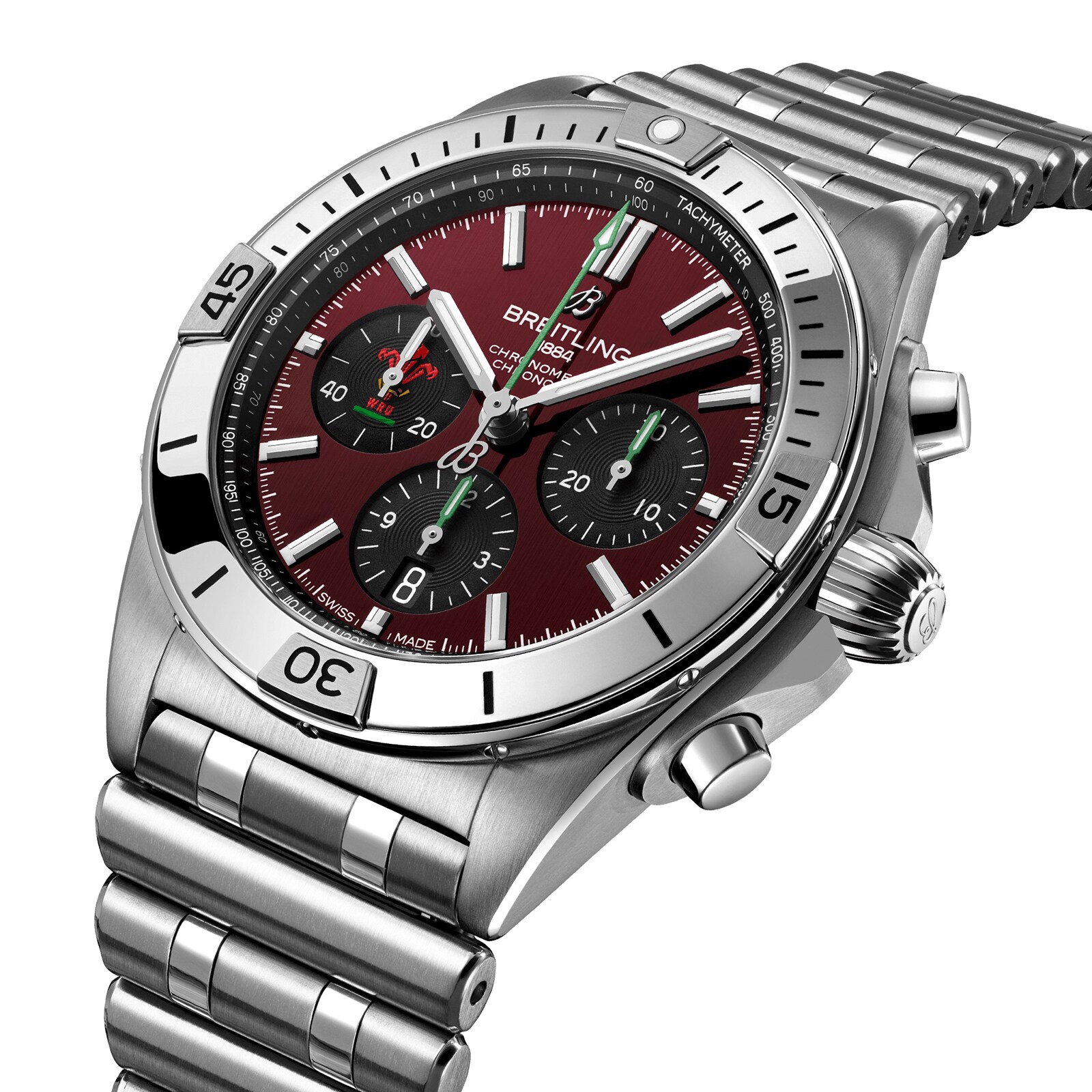 Breitling discount red dial