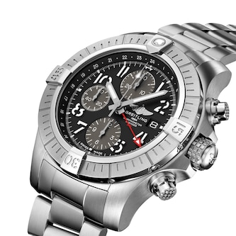 Breitling Avenger Chronograph GMT 45 Stainless Steel Watch