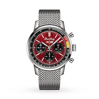 Breitling Top Time B01 Classic Cars Chevrolet Corvette 41mm Mens Watch Mesh Strap Breitling Top Time B01 Classic Cars Chevrolet Corvette 41mm Mens Watch Mesh Strap